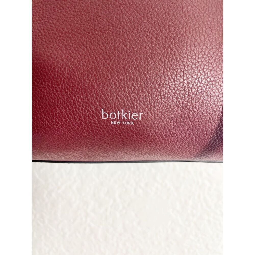 Botkier NohoâStudded Leather Backpack in a rich burgundy merlot shade. - Picture 2 of 8